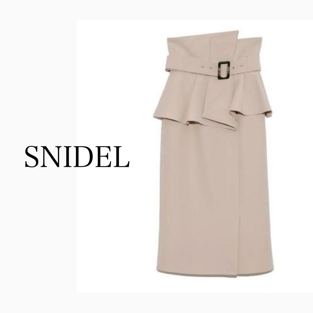 新品未使用タグ付き　SNIDEL コルセットベルトタイトスカート SNIDEL/スナイデル]コルセットベルトタイトSK（スカート