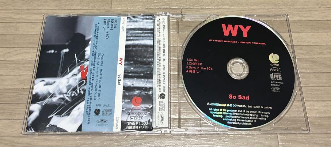 休日限定 WY 「So Sad」 邦楽 邦楽