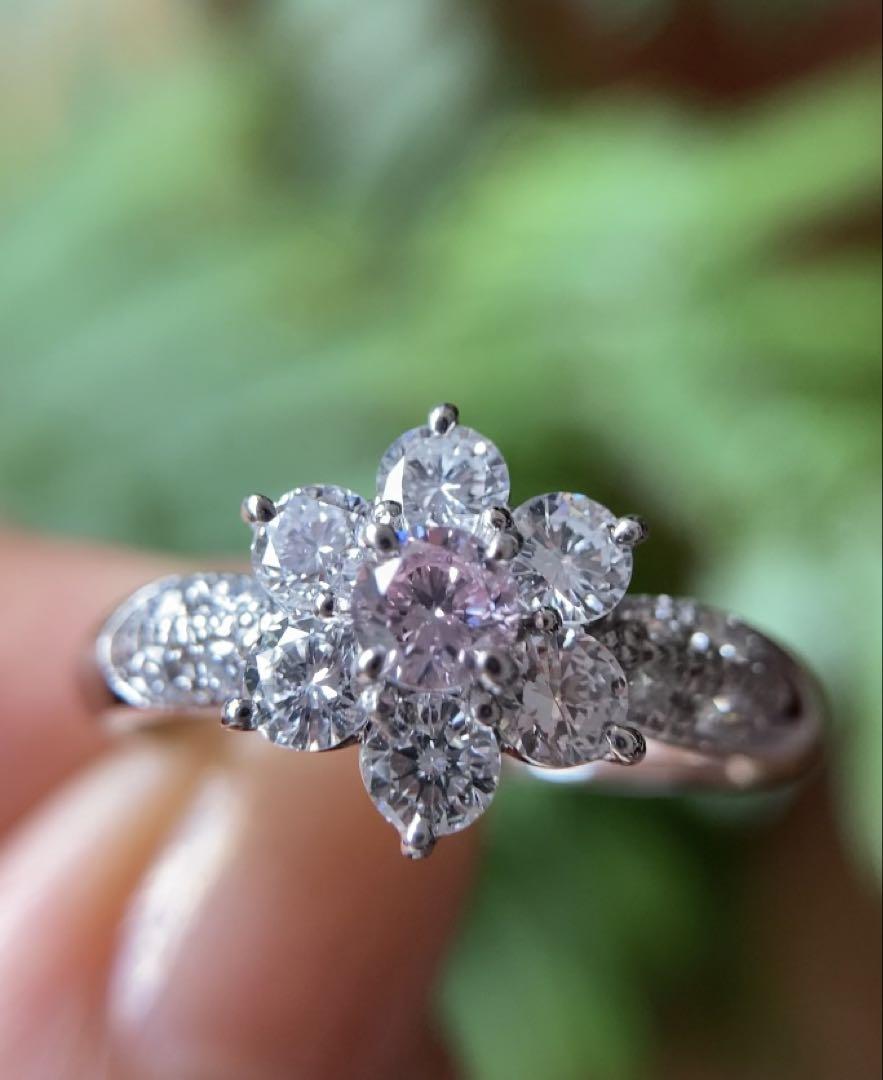 専用です。 Fancy Light Pink0.20ct D0.82ct 指輪
