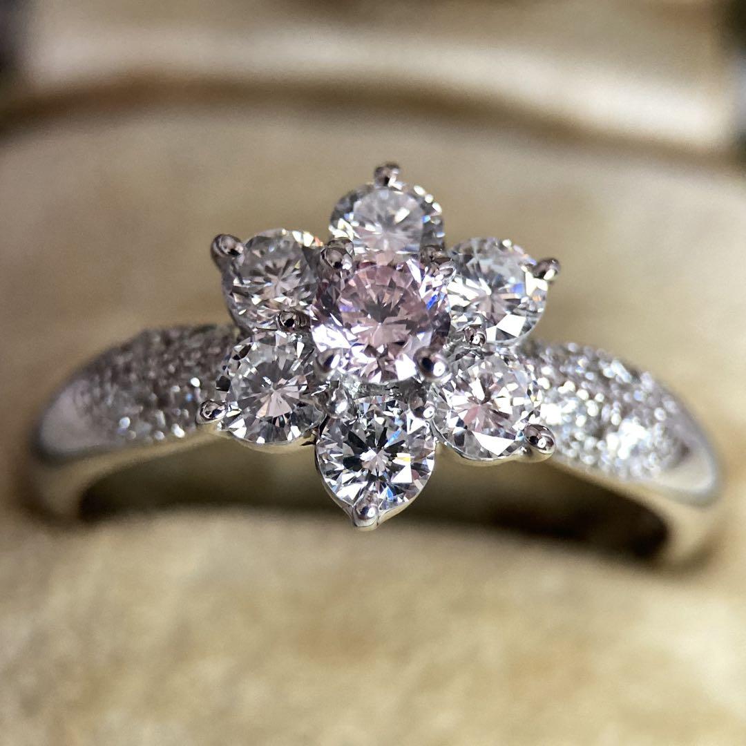 専用です。 Fancy Light Pink0.20ct D0.82ct 指輪