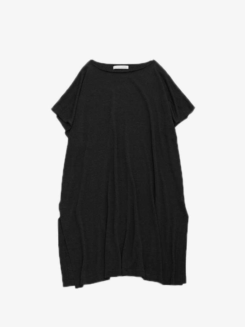evam eva エヴァムエヴァ / linen poncho onepiece