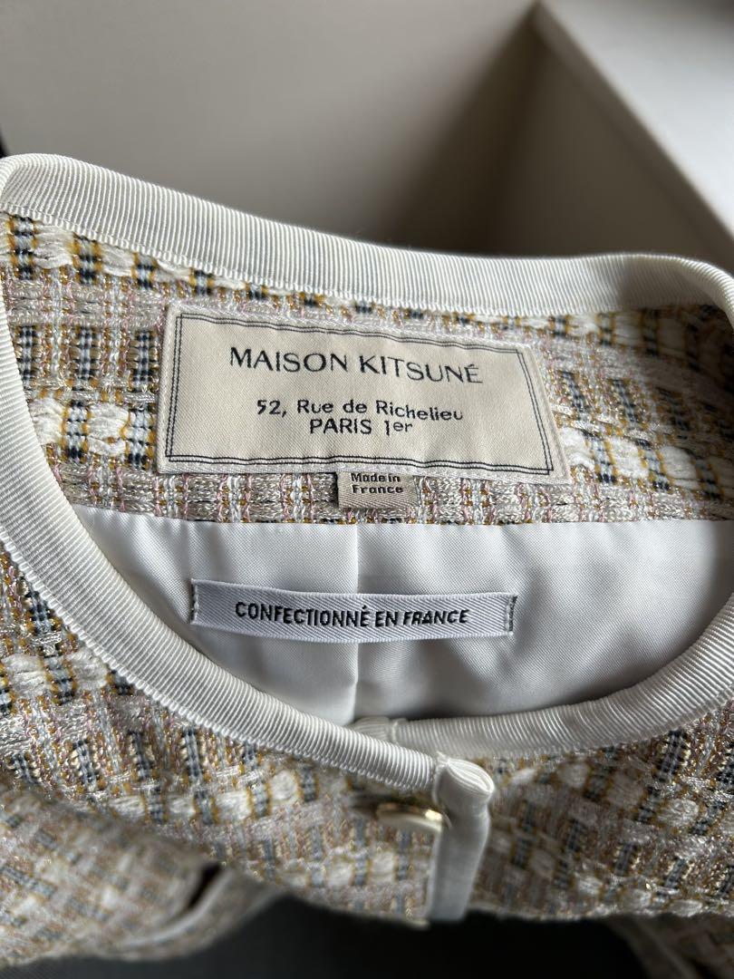 MAISON KITSUNÉ メゾンキツネ ノーカラージャケット