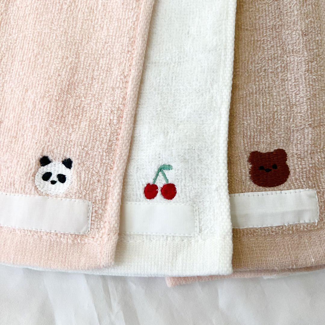 【限定特価】 うみ様専用】おりこうエプロン顔拭きタオル 各9枚セット 一重 エプロン