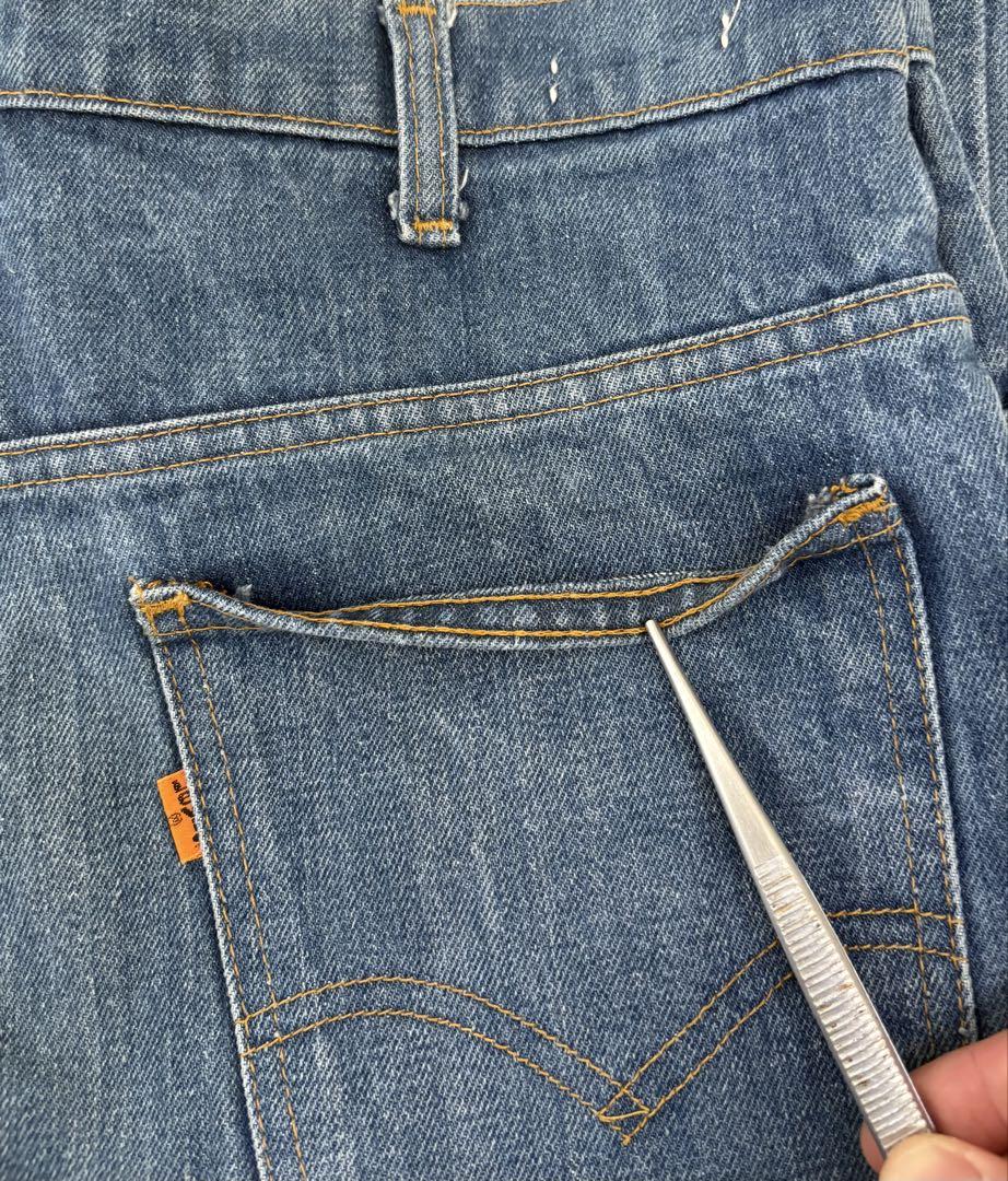 【VINTAGE】 Levi’s70s USA製 646-0217 ベルボトム
