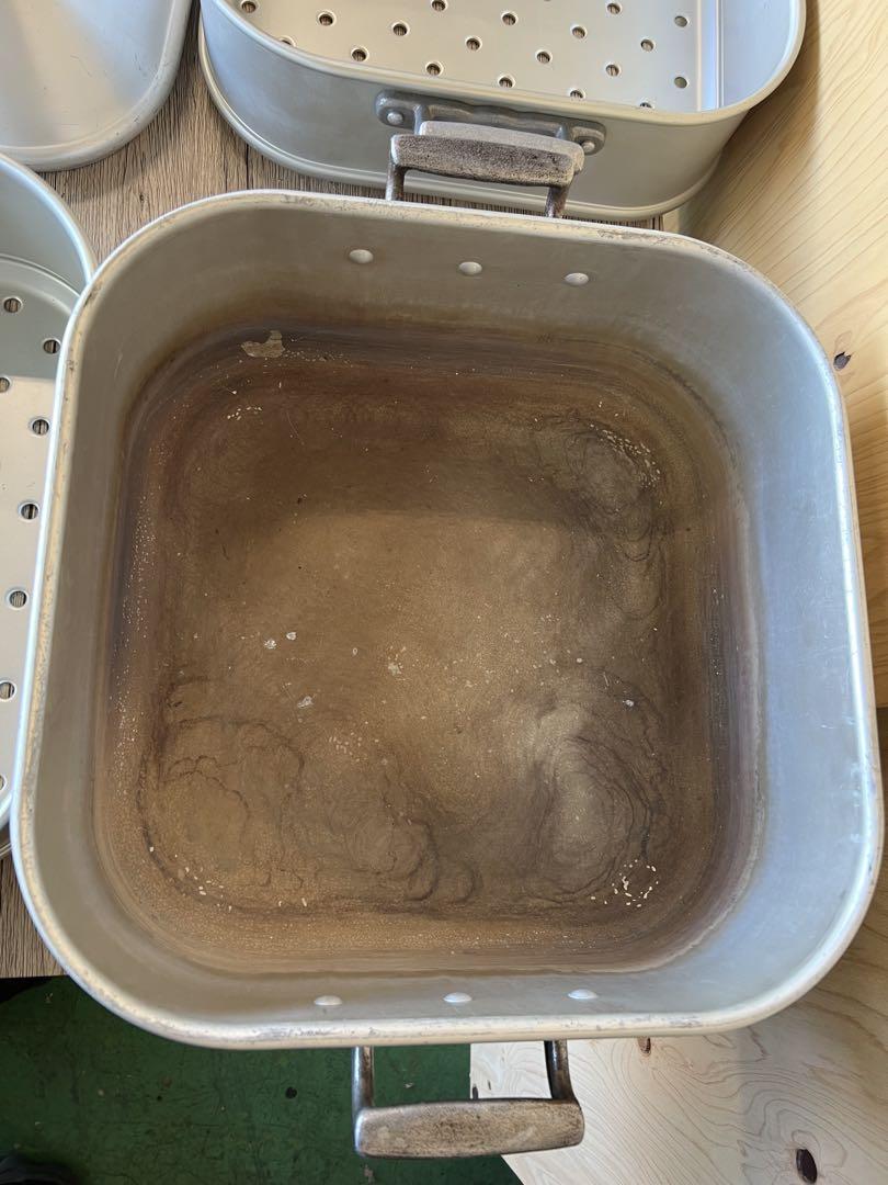 アルミ3段蒸し器