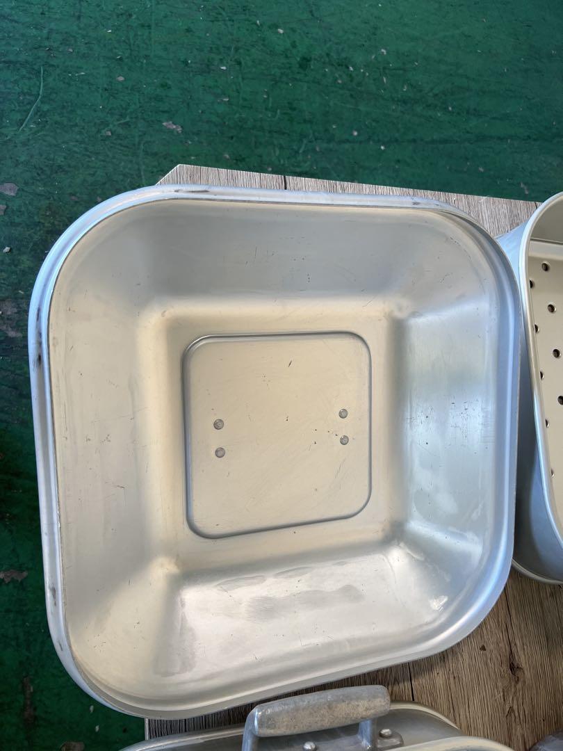 アルミ3段蒸し器
