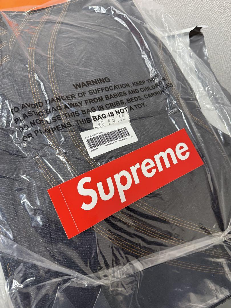 パンツ S Logo Rigid Baggy Jean \"supreme\"36