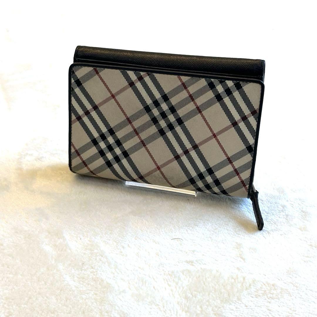 BURBERRY ノバチェック キャンバス 二つ折り財布低 価格