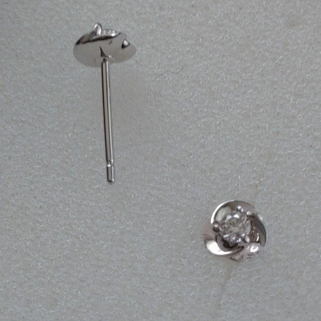 ジュエリーツツミ　プラチナ　ダイヤモンド　ピアス