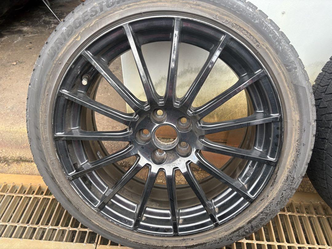86/BRZ STI 18インチ純正OPホイール