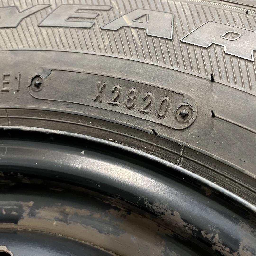 【3161】20年 145/80R13 GY アイスナビ6 ダイハツ軽自動車