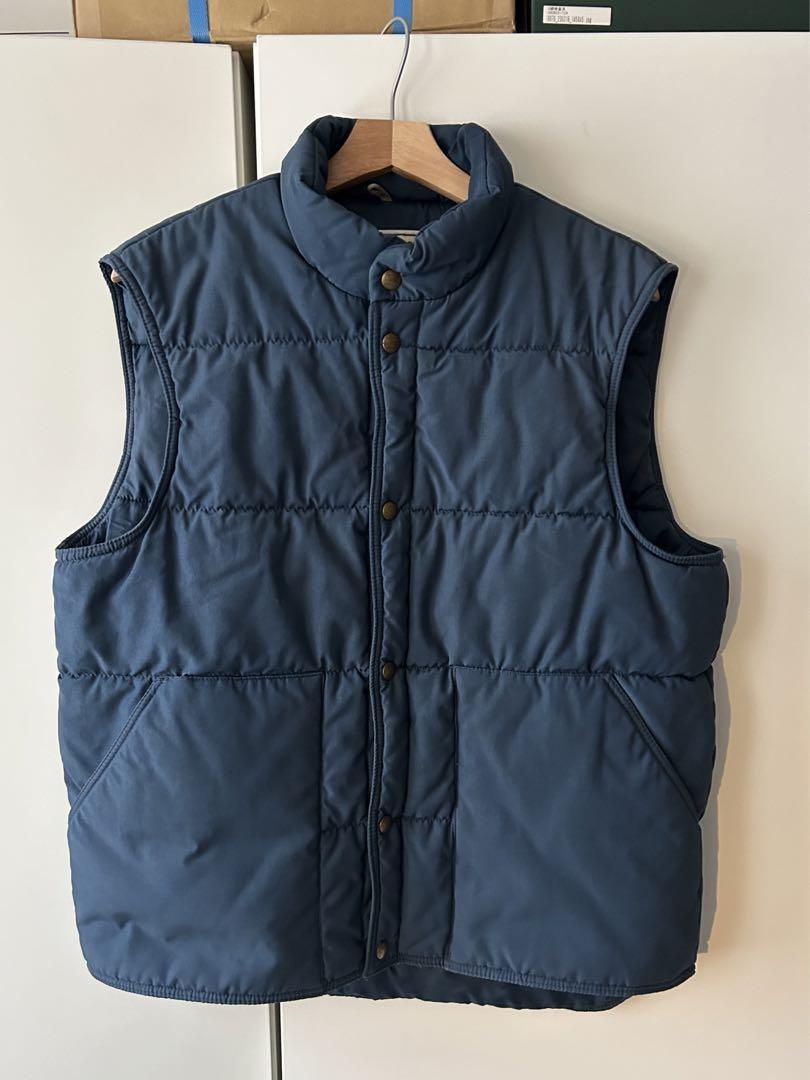 80s L.L.Bean ダウンベスト (Blue)