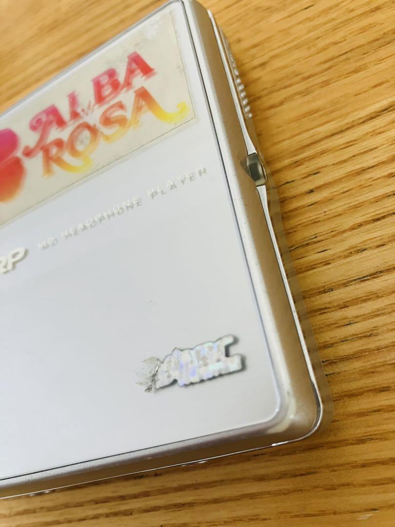 SHARP MDプレイヤー　MD-AE600S 平成レトロ　ジャンク品