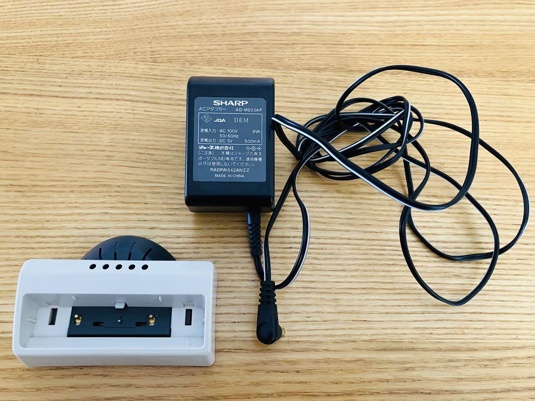 SHARP MDプレイヤー　MD-AE600S 平成レトロ　ジャンク品