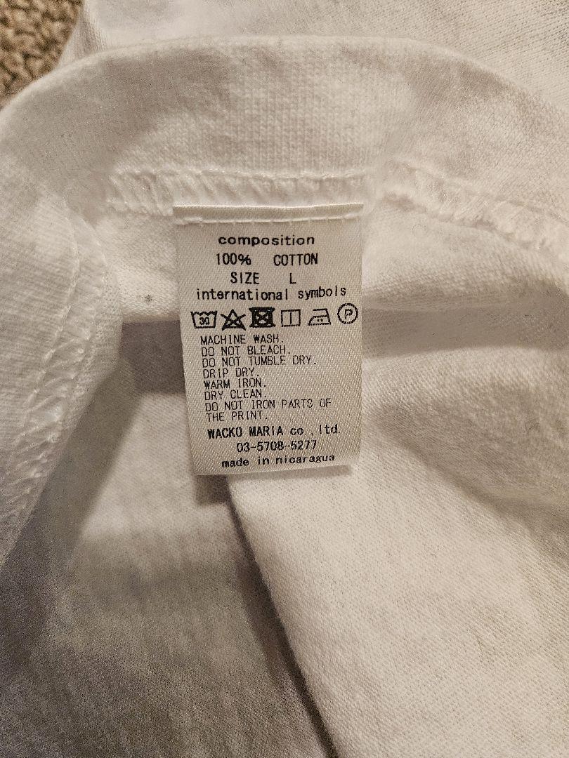 ワコマリア 23FW LONG SLEEVE T-SHIRT L　長袖Tシャツ