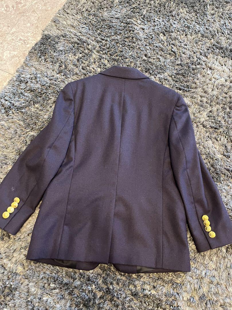 【ほぼ新品】ポロラルフローレン　紺ブレザー