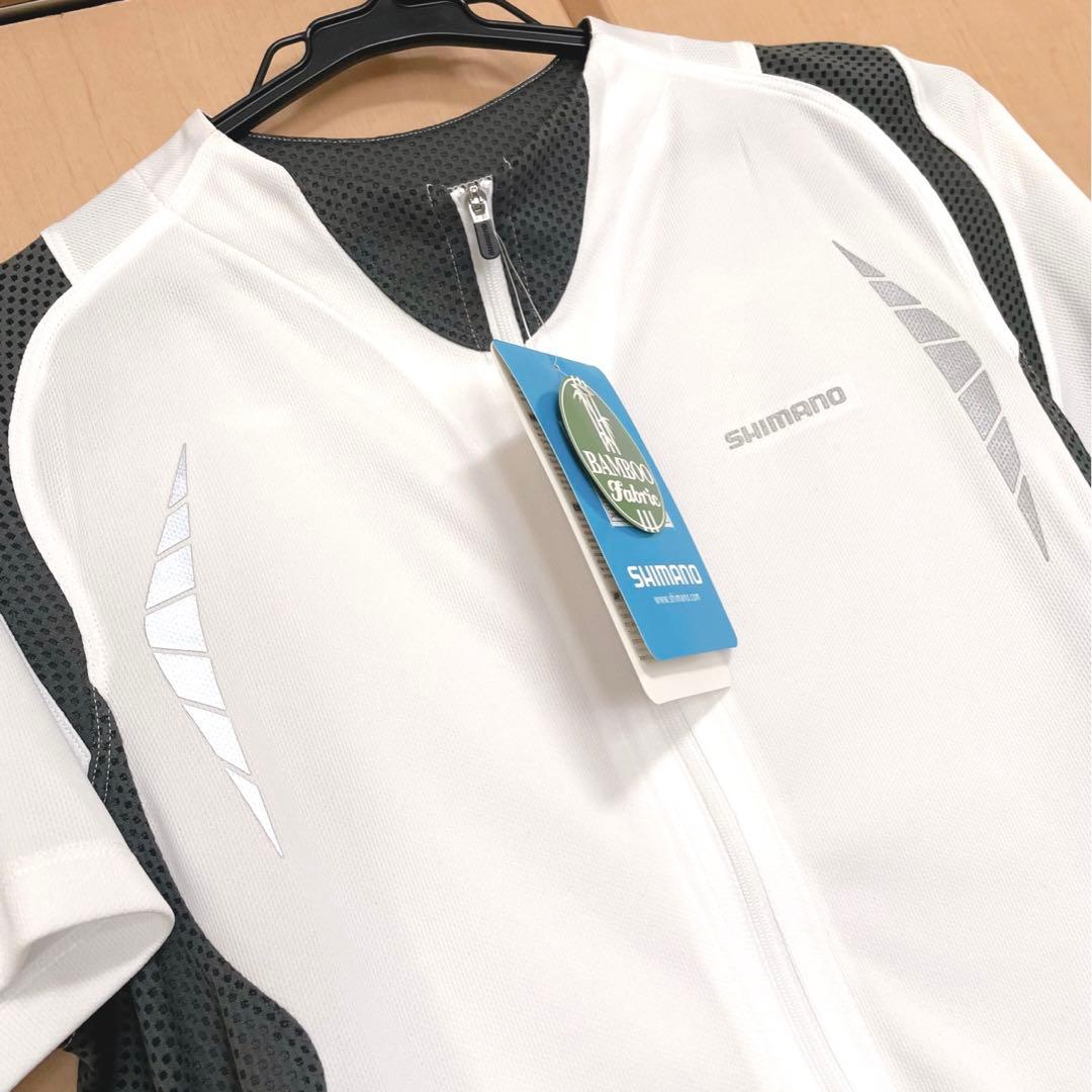 SHIMANO シマノ サイクルウェア 白 ホワイト M 新品 | www