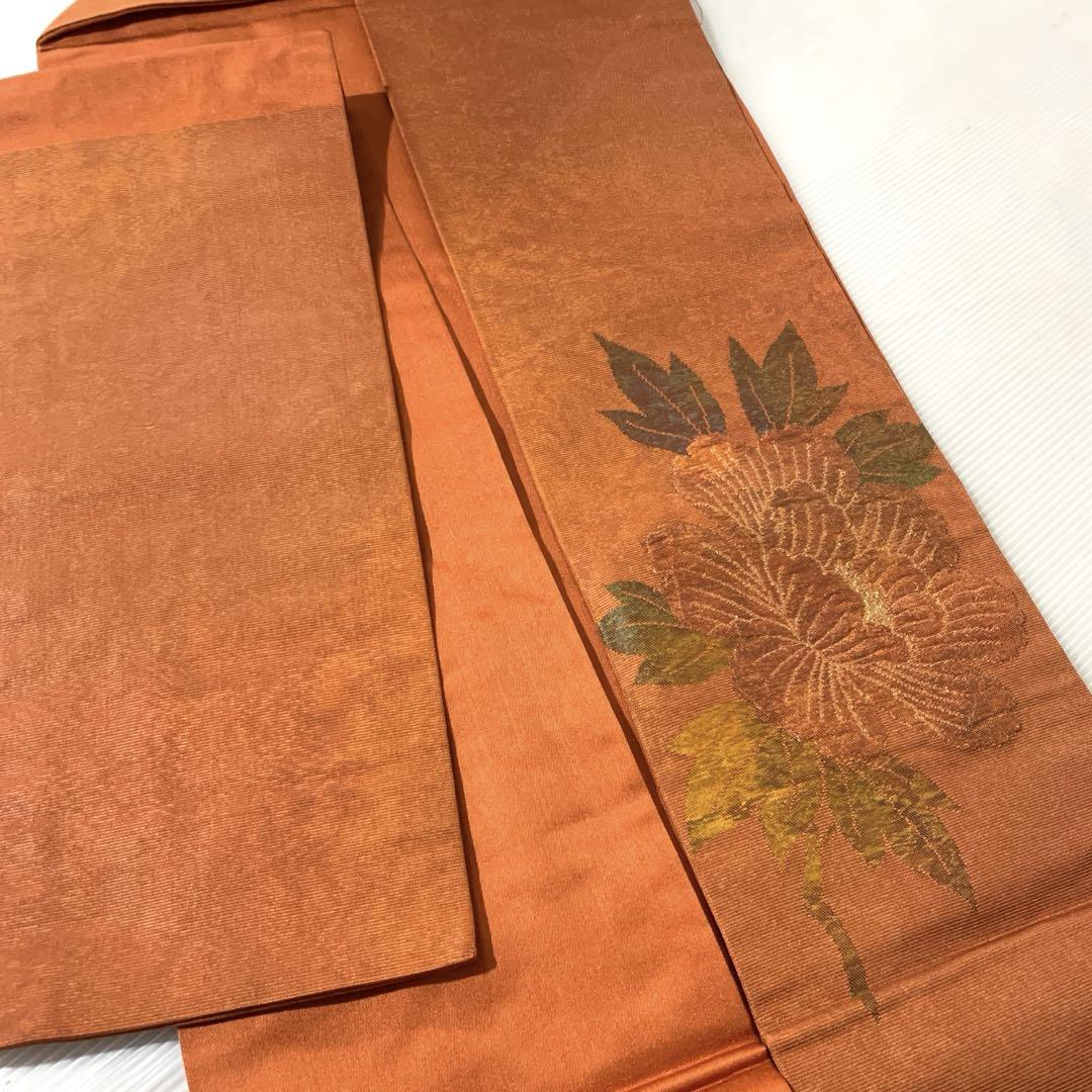 名古屋帯 織り 花模様 SH-0488
