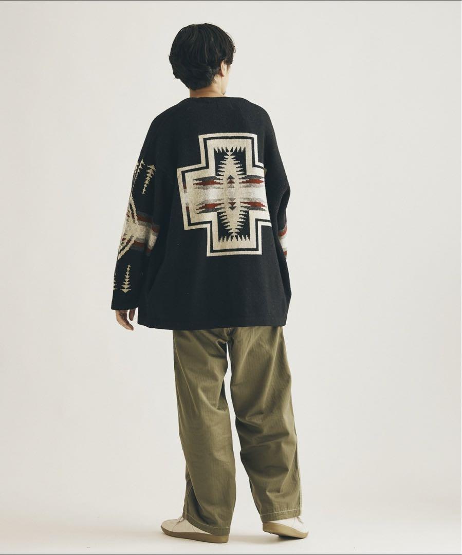 PENDLETON×JS/ペンドルトン別注LAMBS WOOL カーディガン