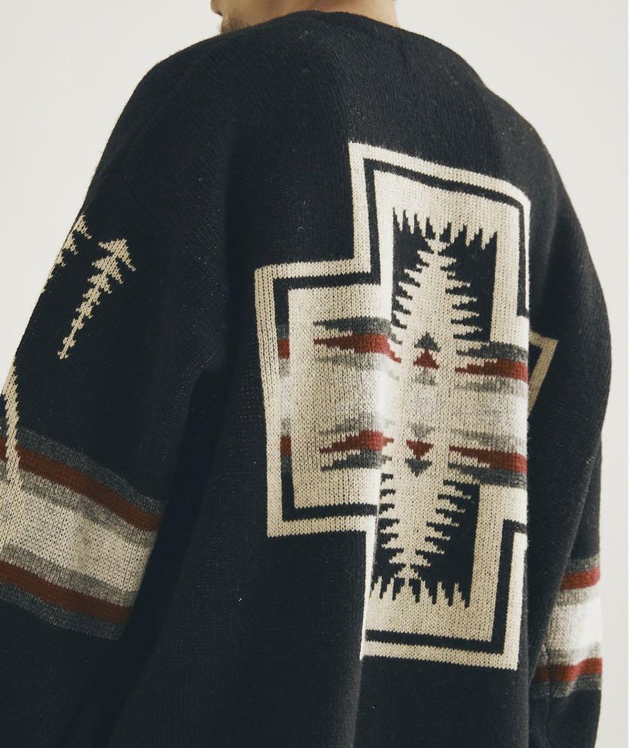 PENDLETON×JS/ペンドルトン別注LAMBS WOOL カーディガン