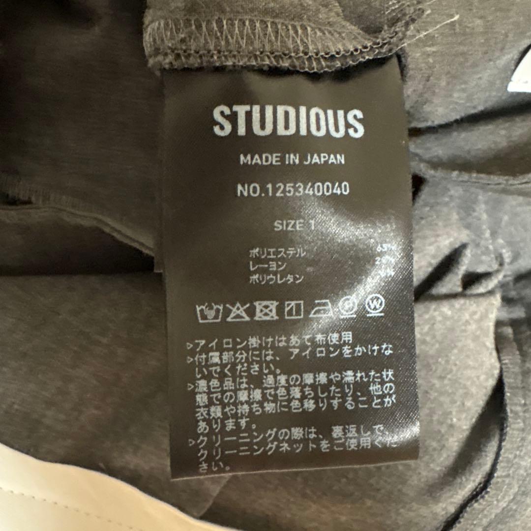 のみ studious バレルレッグカーゴパンツ グレー size1M STUDIOUS DECORATOM_COM_BR