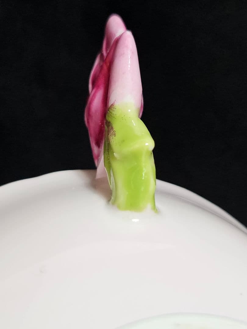 希少 パラゴン ローズハンドル ピンク カップ&ソーサー Paragon A