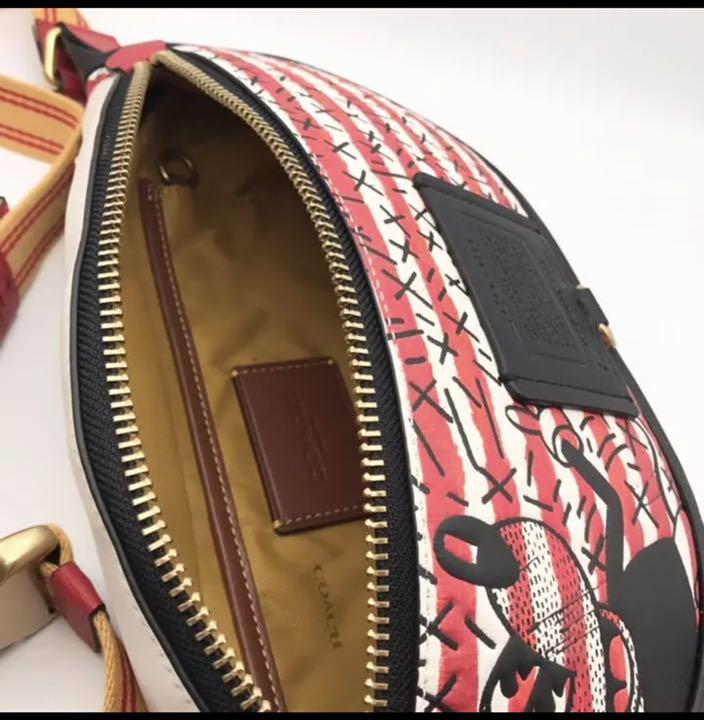 限定大人気完売品 mickeyコラボ ボディーバック新品 OWAhw-m79384018448 coach 超激得格安