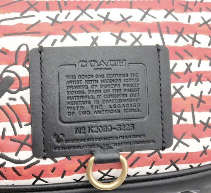 限定大人気完売品 mickeyコラボ ボディーバック新品 OWAhw-m79384018448 coach 超激得格安