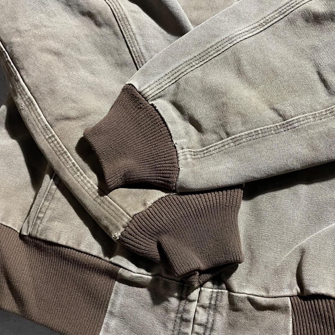 00s USA生地 ブラウン カーハート アクティブジャケット ダックL 00s USA生地 ブラウン カーハート アクティブジャケット ダックL