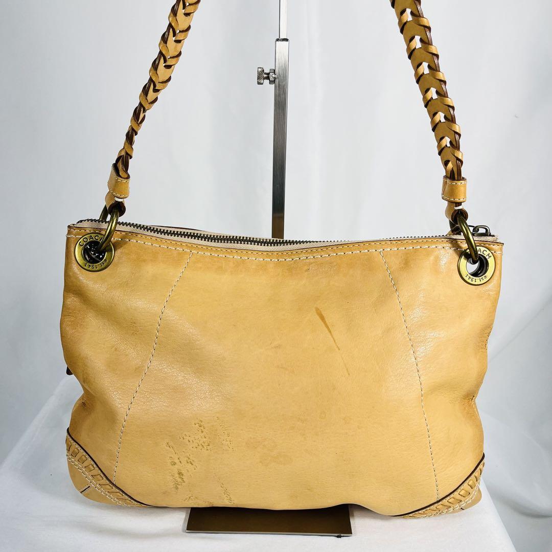 COACH コーチ ポピー レザーショルダーバッグ 19013 - メルカリ