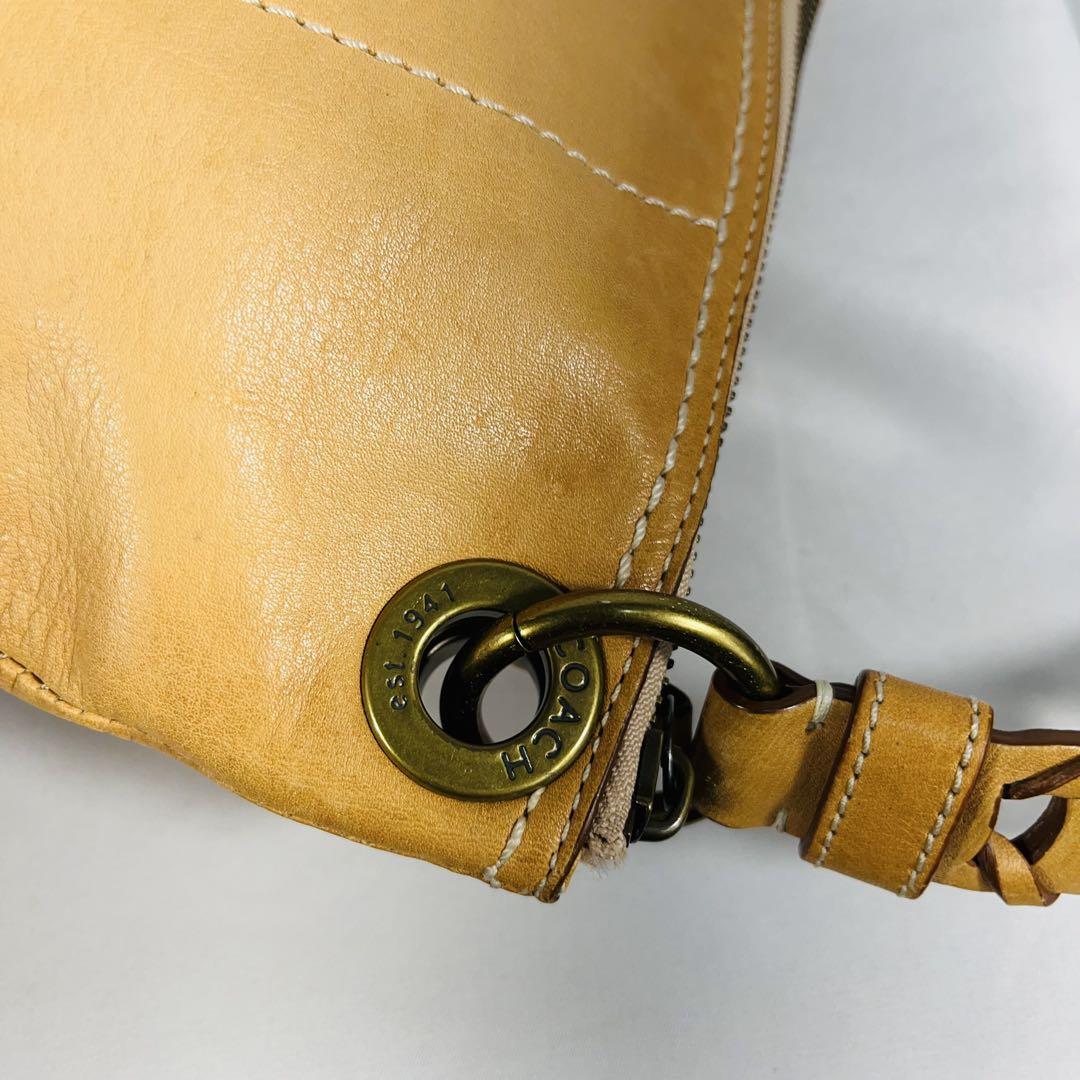 COACH コーチ ポピー レザーショルダーバッグ 19013 - メルカリ