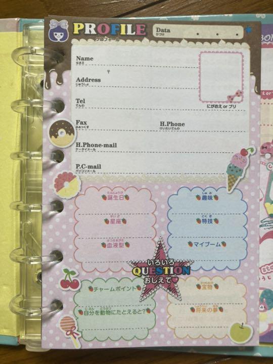 平成レトロ　カナヘイ バインダー　プロフィール帳　 りぼん付録〜BOX33 71Df51Ypn1L._UF894,1000_QL80_.jpg