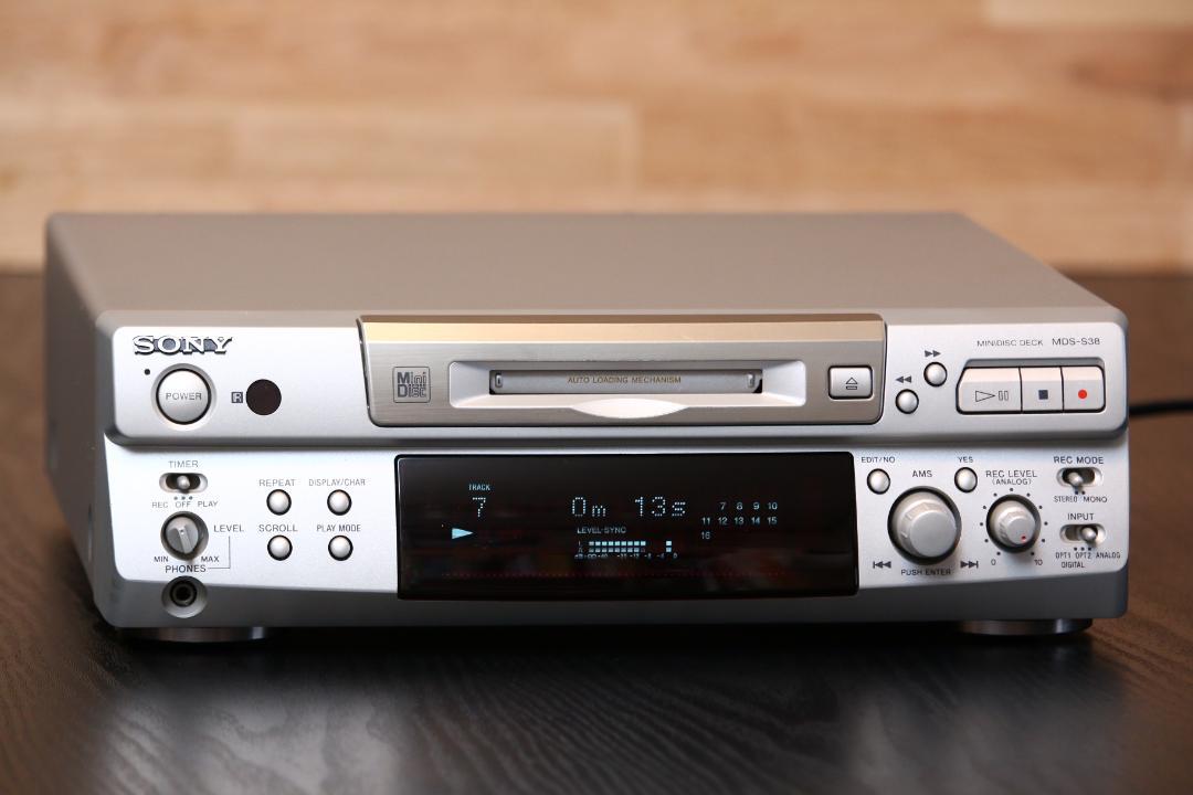 Amazon.co.jp: SONY ソニー MDS-S38 ブラック MDデッキ MDLP非
