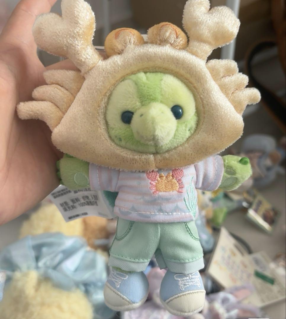 上海ディズニー　サマー　オルメル　ぬいぐるみキーチェーン