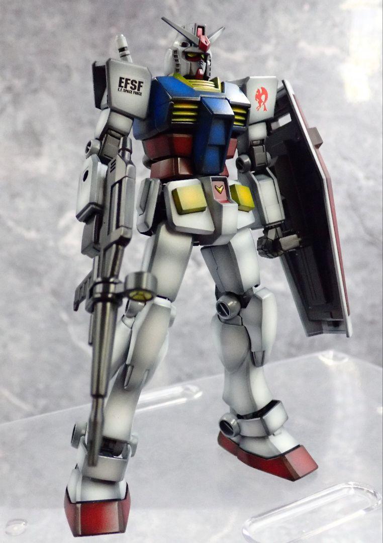 EGエントリーグレード RX-78-2ガンダム ガンプラ 全塗装 塗装済 完成品