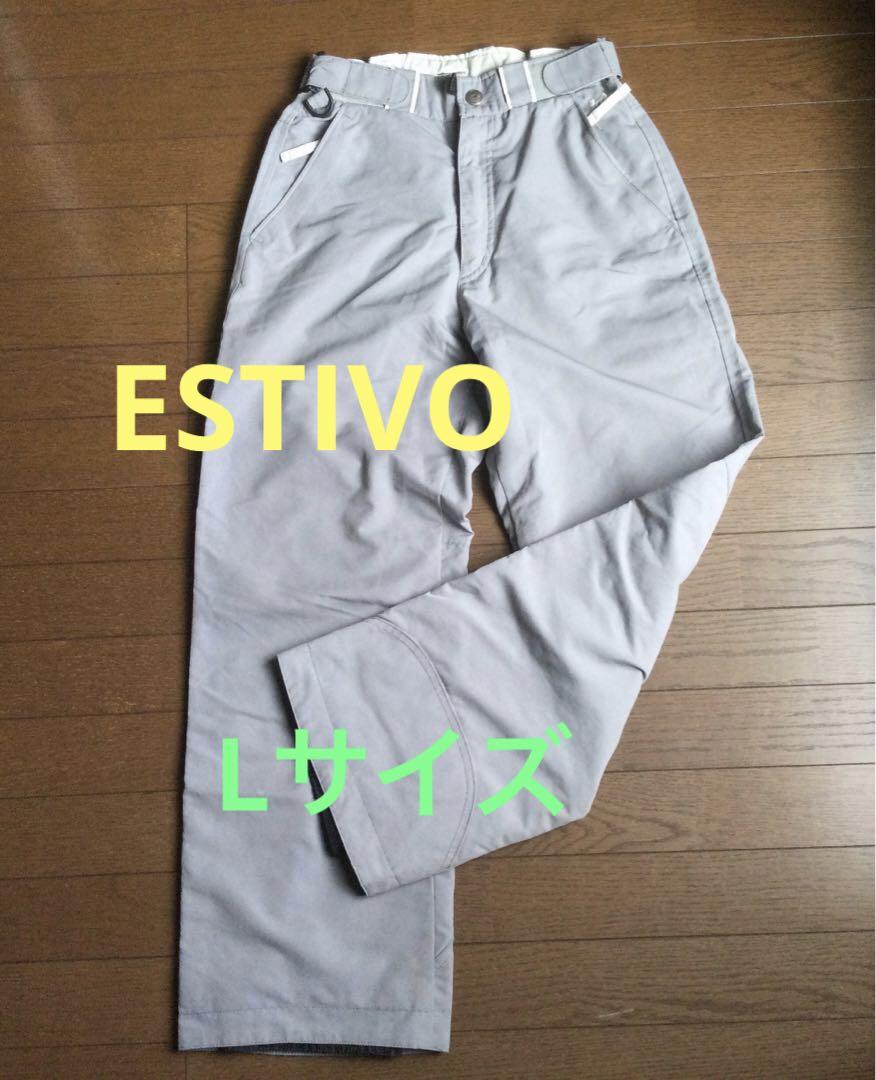 ESTIVO(エスティボ）スノーボード ビブパンツ レディースL エスティボスノボパンツLサイズ