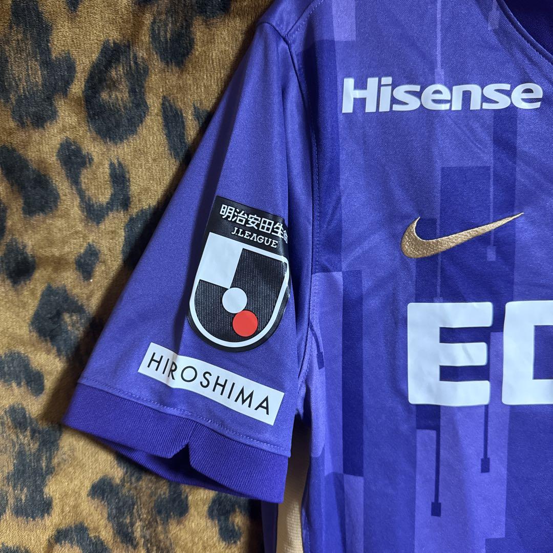 サンフレッチェ広島　L size purple J league soccer