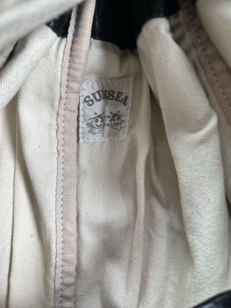 SUNSEA サンシー Tommorow’s Joe Bagレザーバッグ 黒