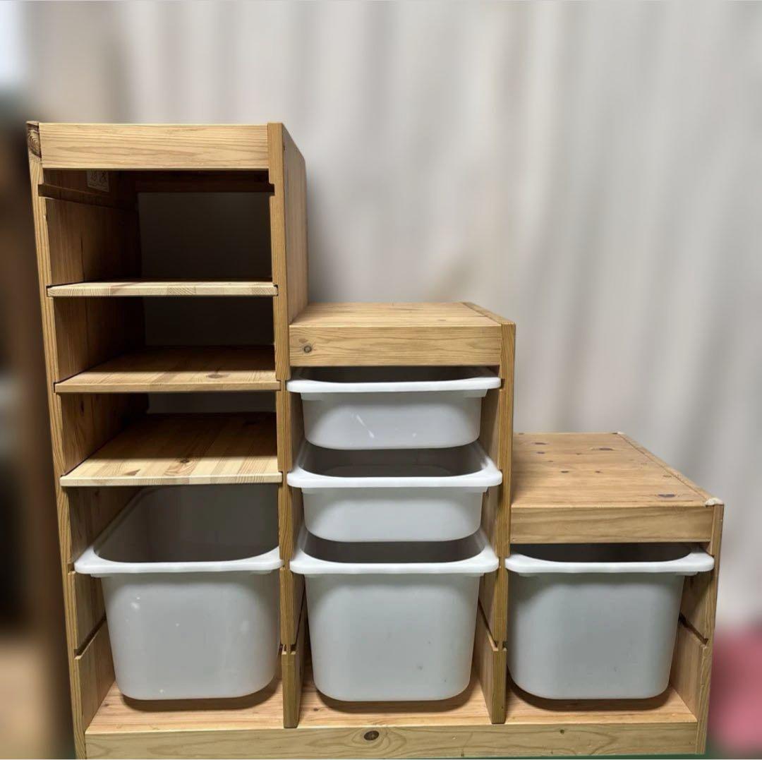 IKEA　トロファスト　階段状棚 トロファスト イケア 階段型