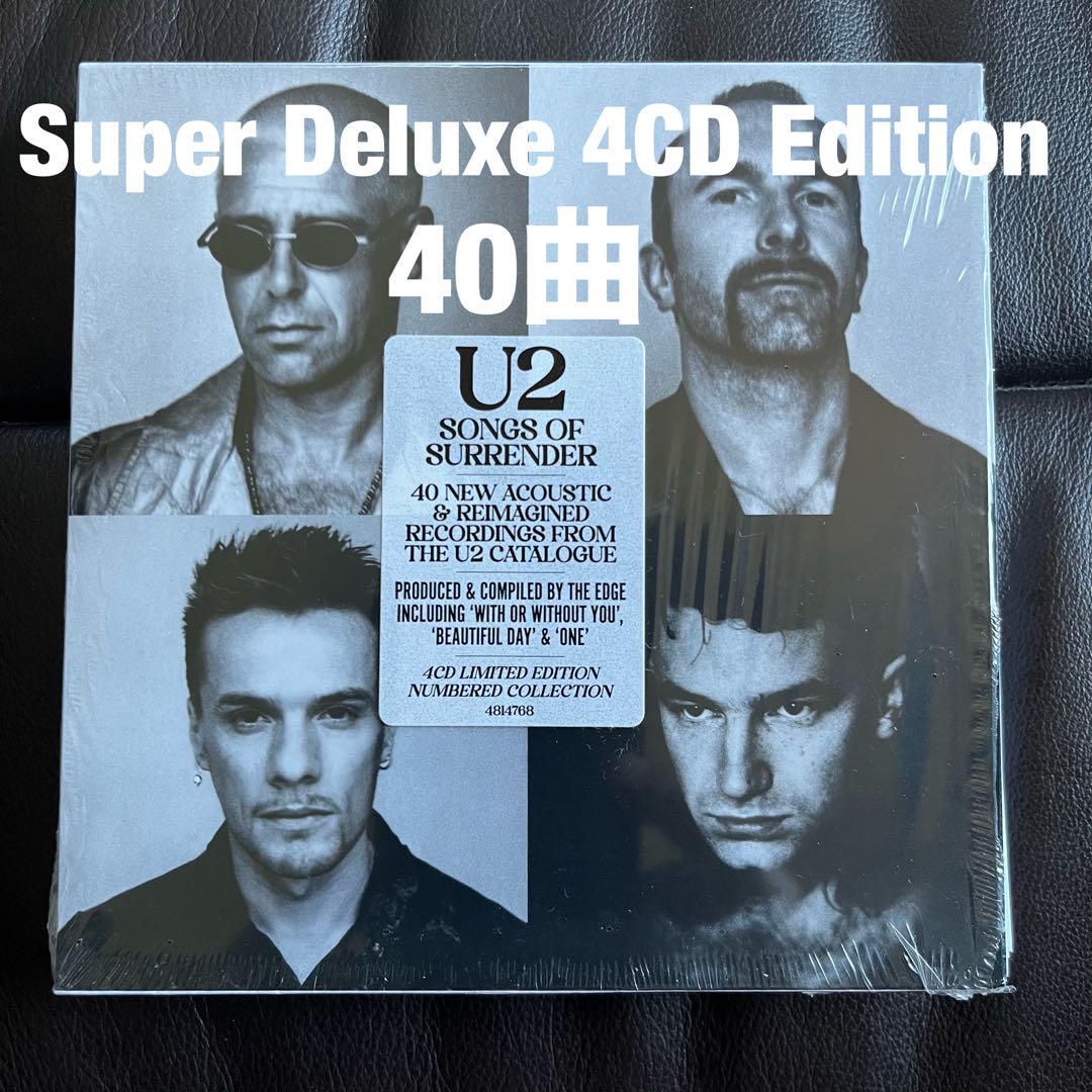 未開封　U2 Songs Of Surrender 輸入盤4CD 限定盤☆超貴重 U2 / Songs Of Surrender【輸入盤】【UNIVERSAL MUSIC STORE限定