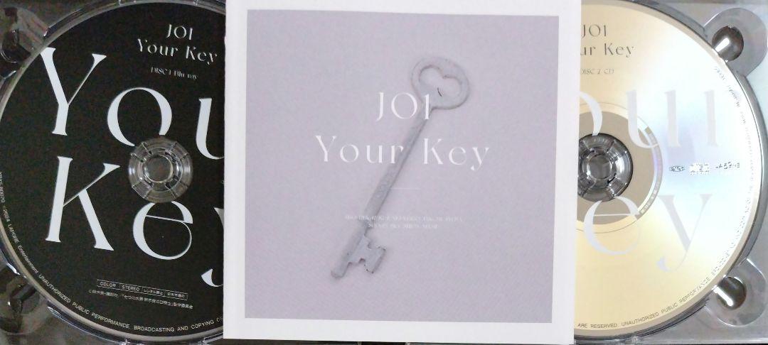 優先配送 JO1/Your Key【JO1盤】〈初回生産限定盤 JO1ビジュアルJK.v ミュージック
