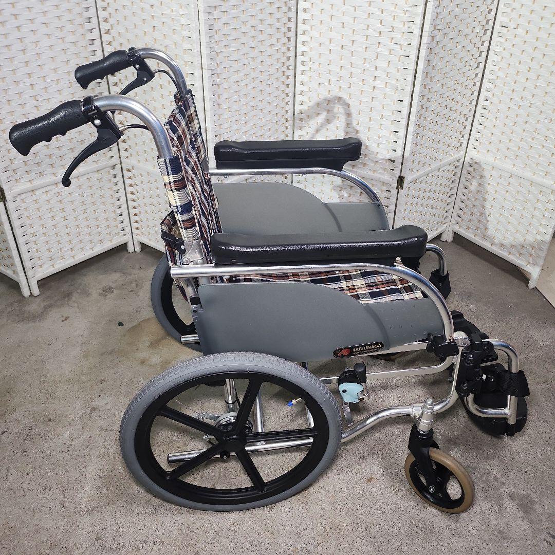 【美品】松永製作所 多機能 介助用車椅子 AR-601