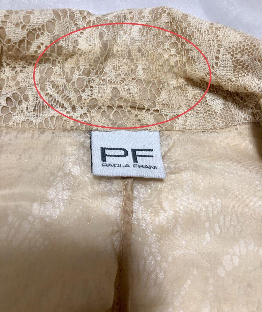PAOLA FRANI レース ブルゾン