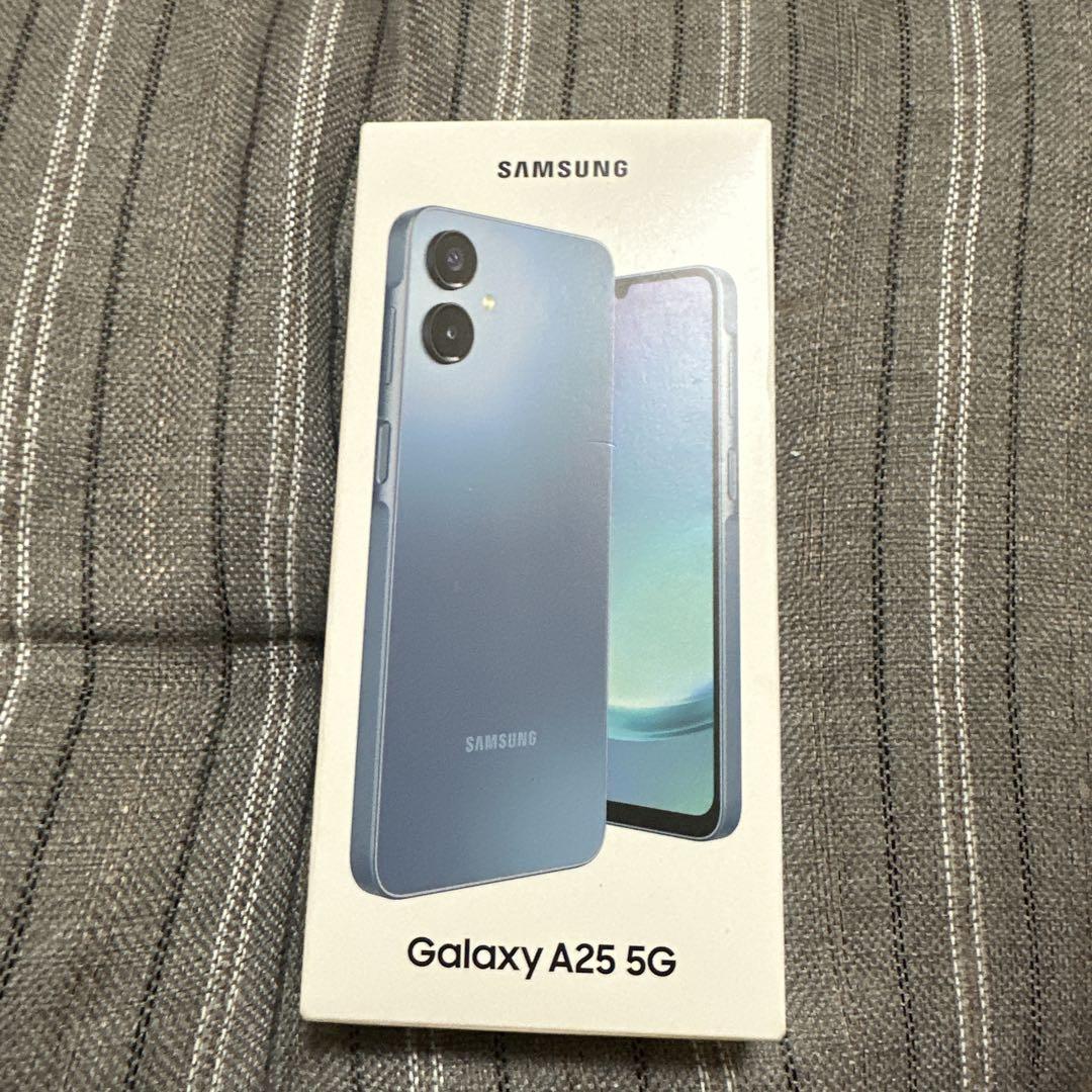 新品未開封Samsung Galaxy A25 5G 64GB ブルー