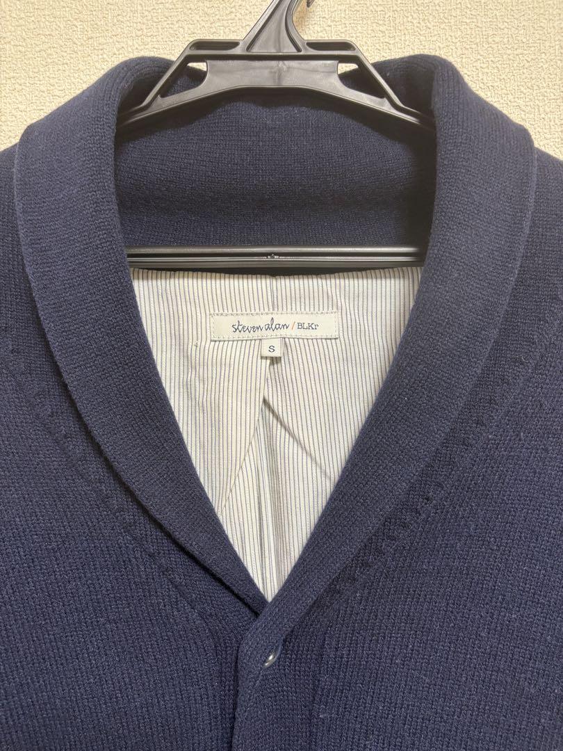 Steven Alan ネイビー ニットジャケットS