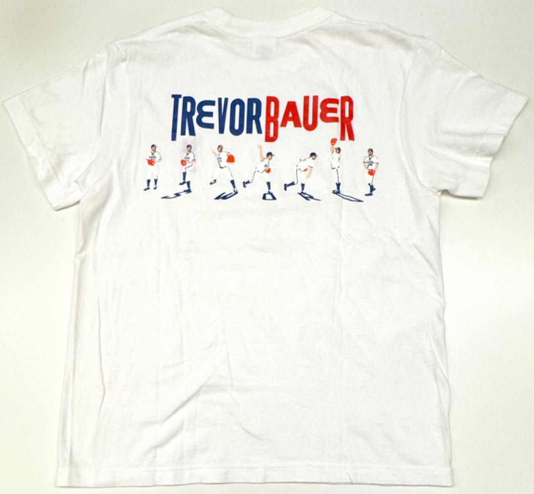 トレバーバウアー　ベイスターズ　Tシャツ　新品未使用　ホワイト トレバーバウアー ベイスターズ Tシャツ 新品未使用 ホワイト