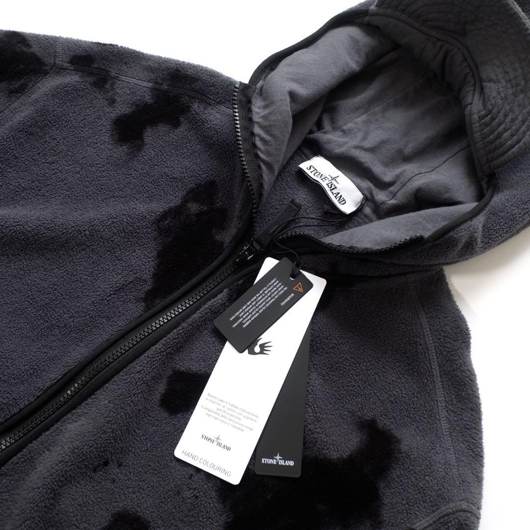 新品正規品 Stone Island 658E4 ハンドペイント フルジップ