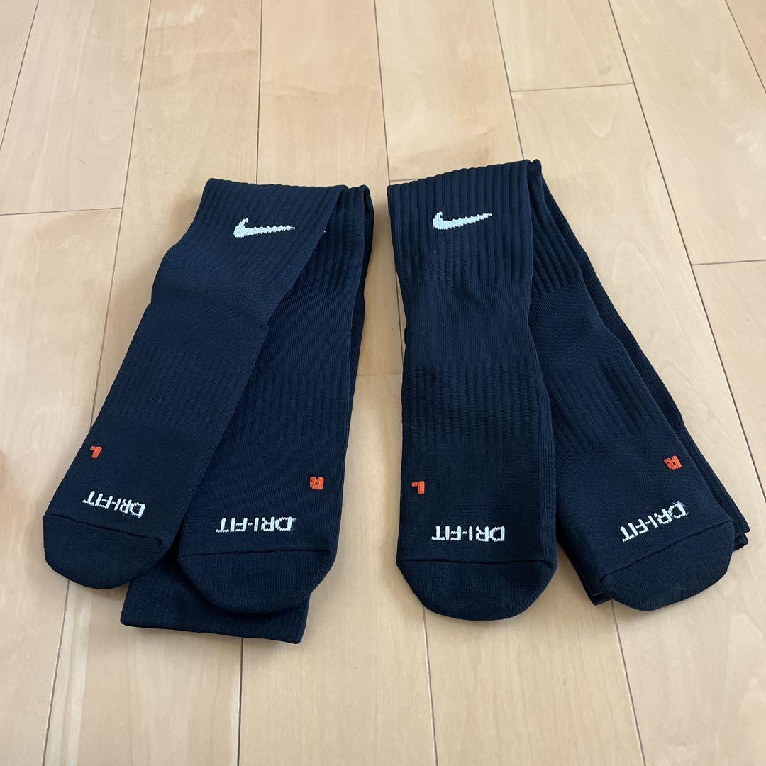 NIKE - 新品  ナイキ　NIKE  サッカーソックス  ２５〜２７cm‼２足セット‼ Nike サッカー ソックス 2足セット25〜27 - メルカリ