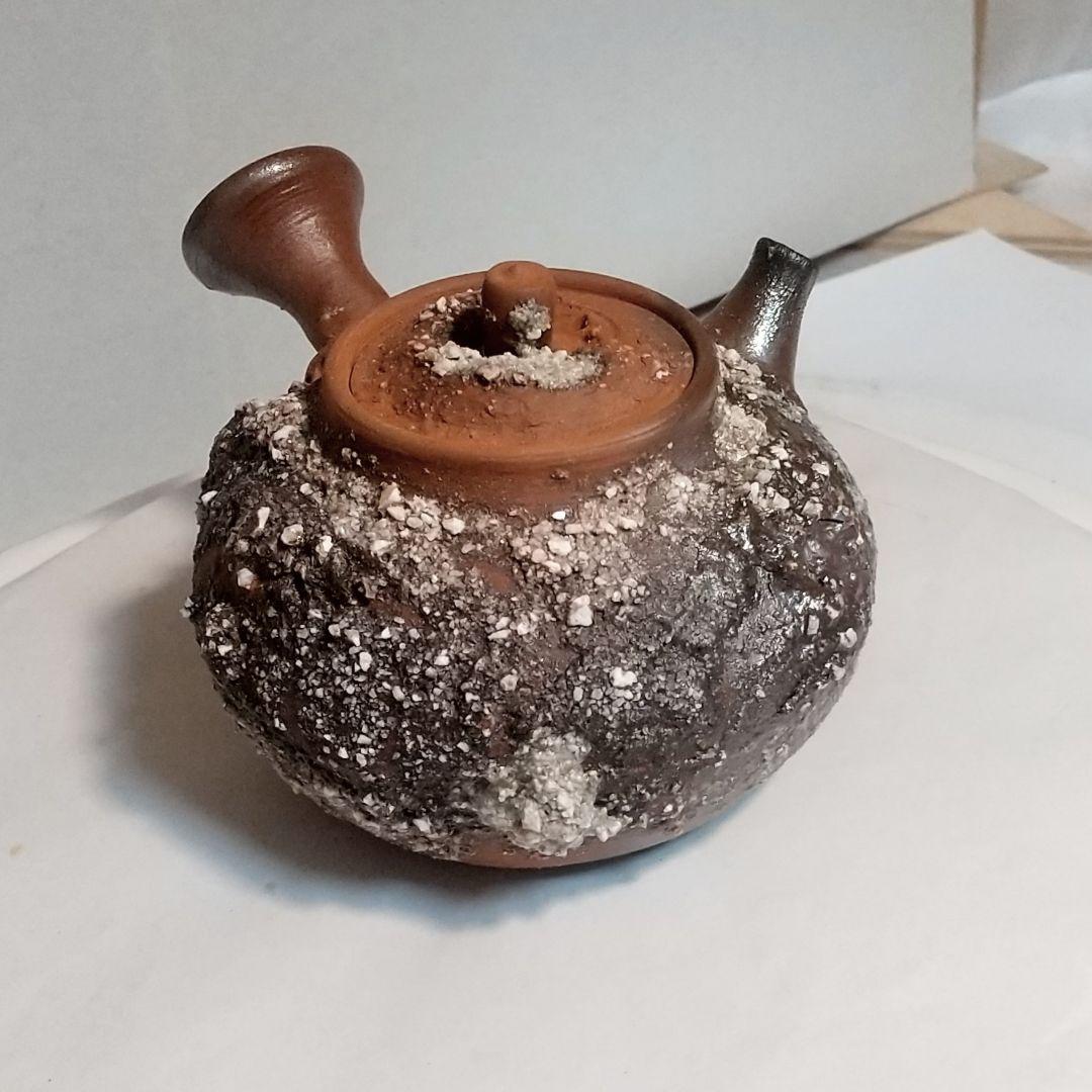 (N3-7）堆泥急須 茶壺 茶道具 茶注 茶注 煎茶道具 煎茶 常滑 備前