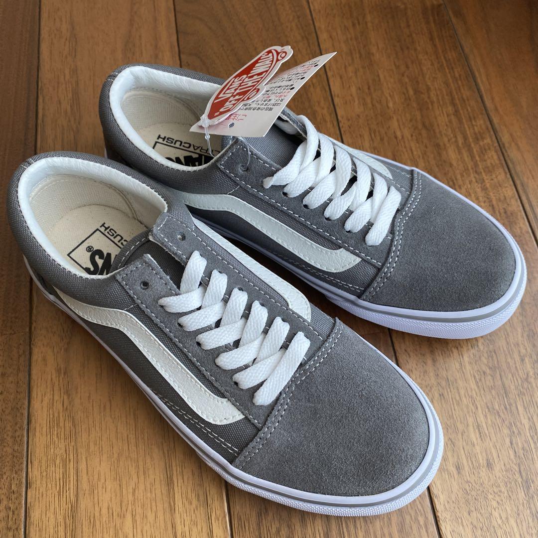 VANS レディーススニーカー ブルーグレー ヴァンズ VANS OLD SKOOL COLOR THEORY DAZZLING-BLUE